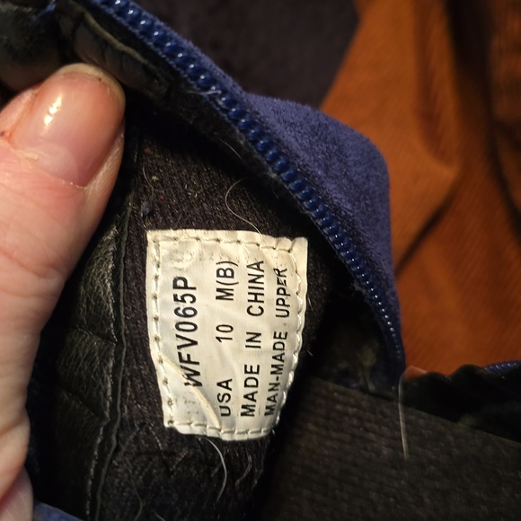 Proper navy zipper boot - Picture 5 of 5